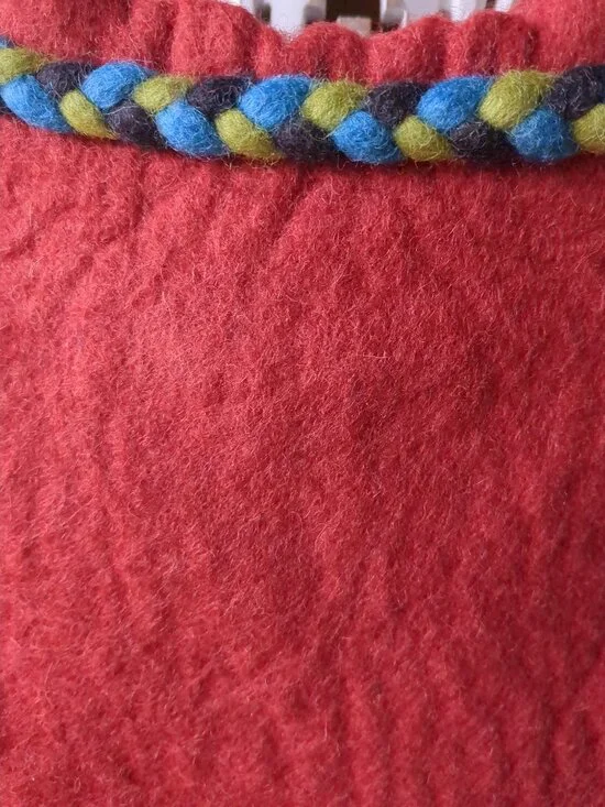 Rising Tide Handmade Felted Purse - Picture 8 of 16